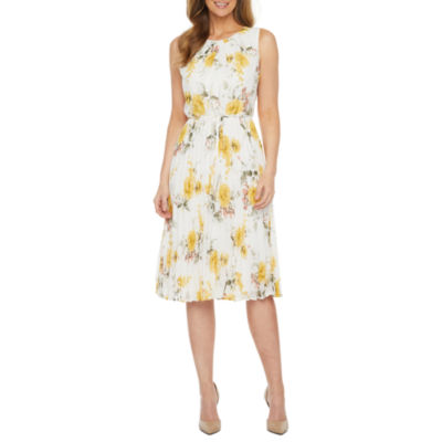 yellow dresses at jcpenney