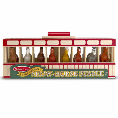 Melissa Doug Take Along Horse Stable Color Multi Jcpenney