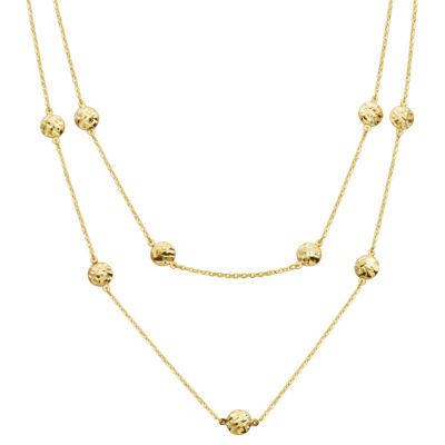Womens 10K Gold Strand Necklace JCPenney