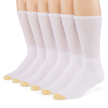 Gold Toe 6 Pk Harrington Casual Crew Socks Jcpenney