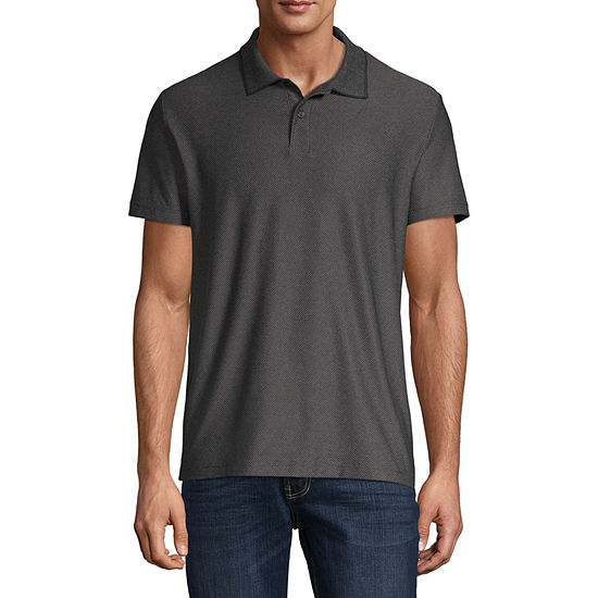 Claiborne Mens Short Sleeve Polo Shirt - JCPenney