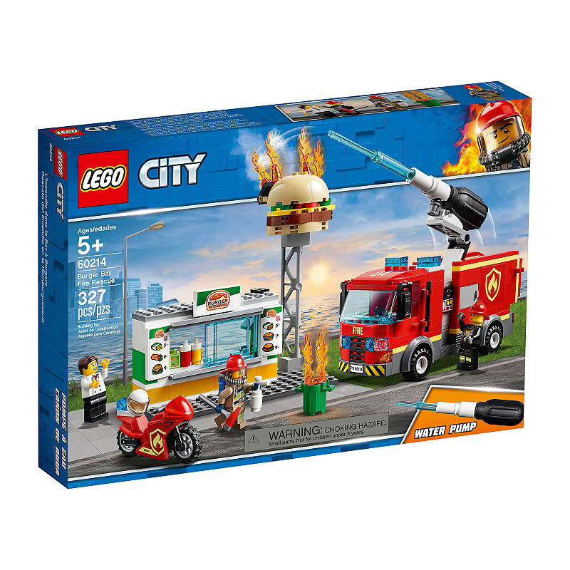 Lego City Burger Bar Fire Rescue 60214