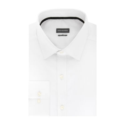 stretch white dress shirt