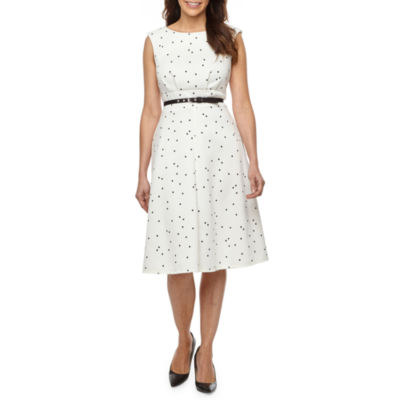 liz claiborne polka dot dress