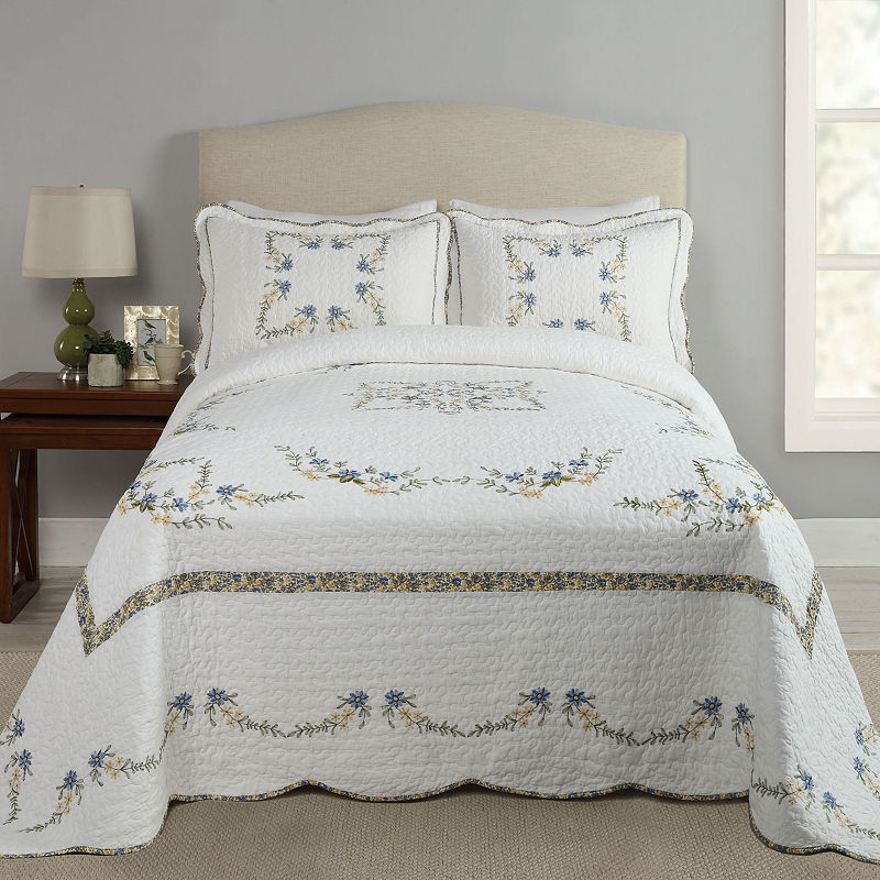Modern Heirloom Heather Bedspread, King