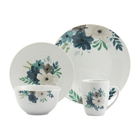 Gallery Home Emily 16-pc. Porcelain Dinnerware Set