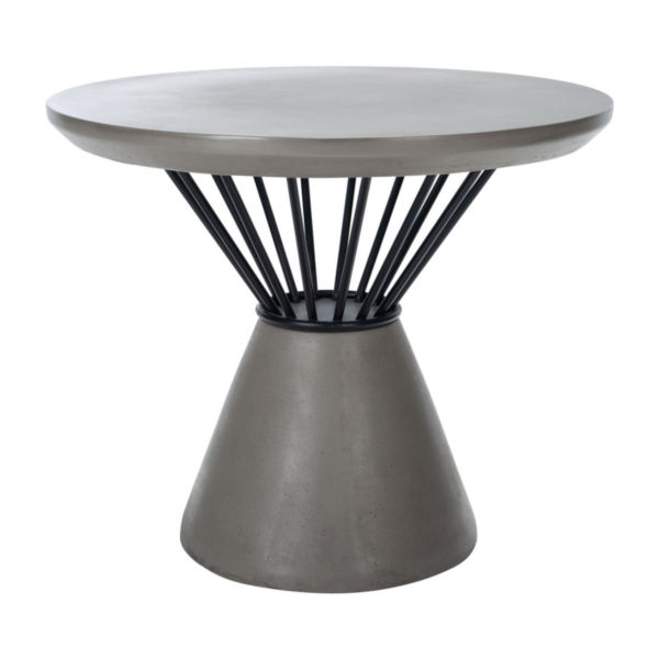 Safavieh Darien Weather Resistant Cement Side Table