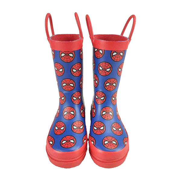 Disney Collection Little Kid/Big Kid Boys Spiderman Rain Boots