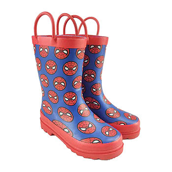 Spider-Man Boy Kids Wellington Boots Wellies Rain Boot Toddler/Little Kid
