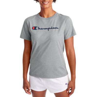 Womens Crew Neck Short Sleeve T-Shirt 