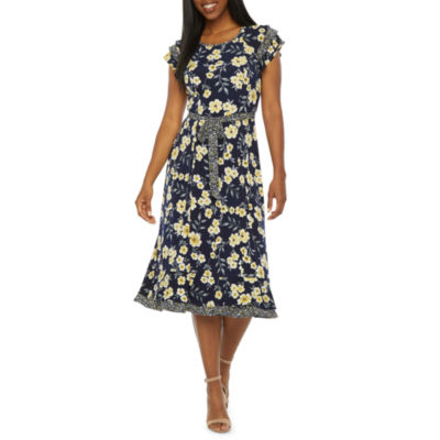 yellow dresses at jcpenney