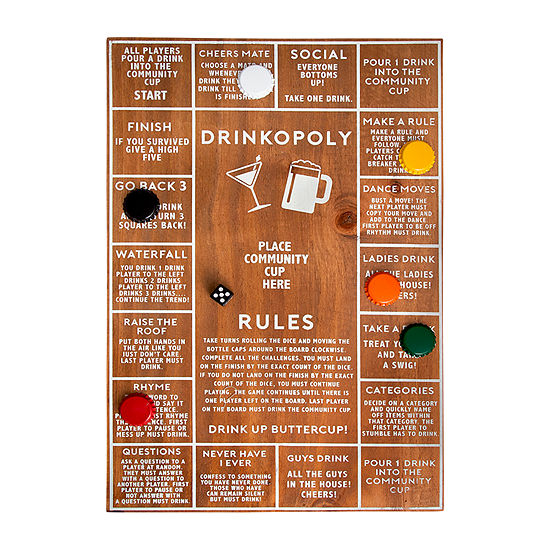 Hammer + Axe Drinkopoly Game for Adults