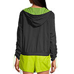 Sports Illustrated Womens Hooded Lightweight Softshell Jacket