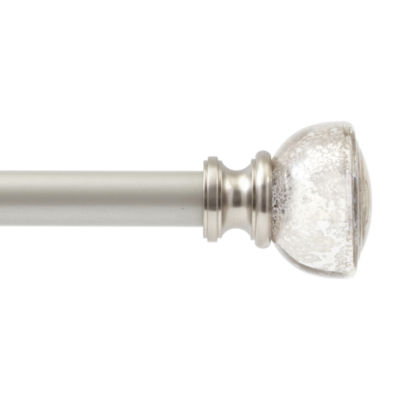Liz Claiborne Mercury Glass 1 Adjustable Curtain Rod Color