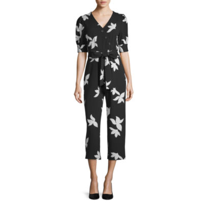 worthington jumpsuit jcpenney