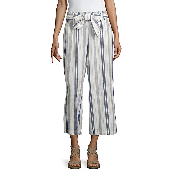 a.n.a Soft Womens High Waisted Wide Leg Pull-On Pants