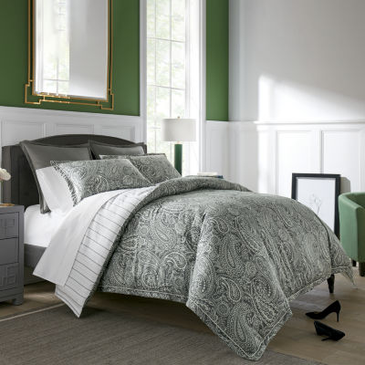 Liz Claiborne Brooke Paisley 3pc. Comforter Set & Accessories JCPenney