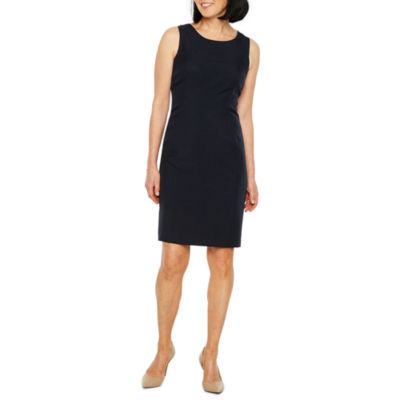 black sheath dress jcpenney