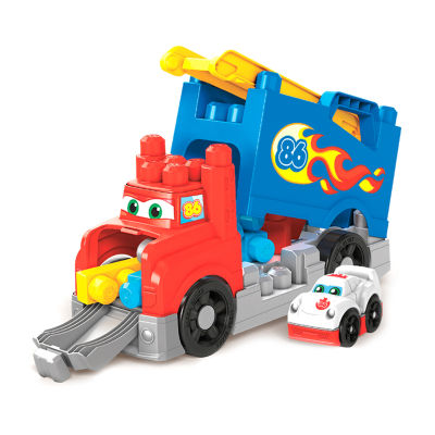 mega bloks truck with blocks