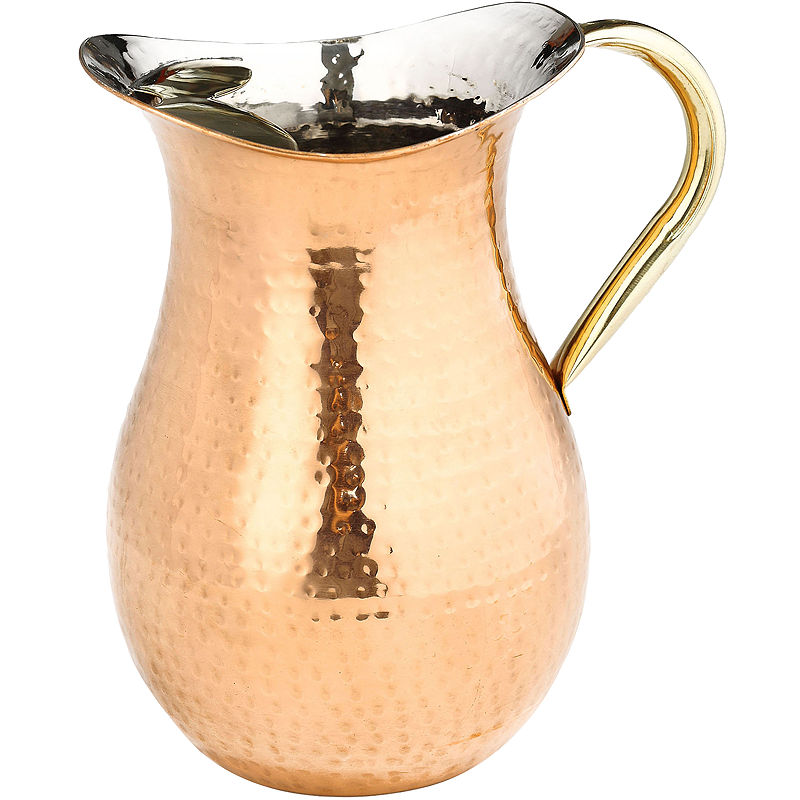 Old Dutch International Dcor Hammered Copper Water Pitcher