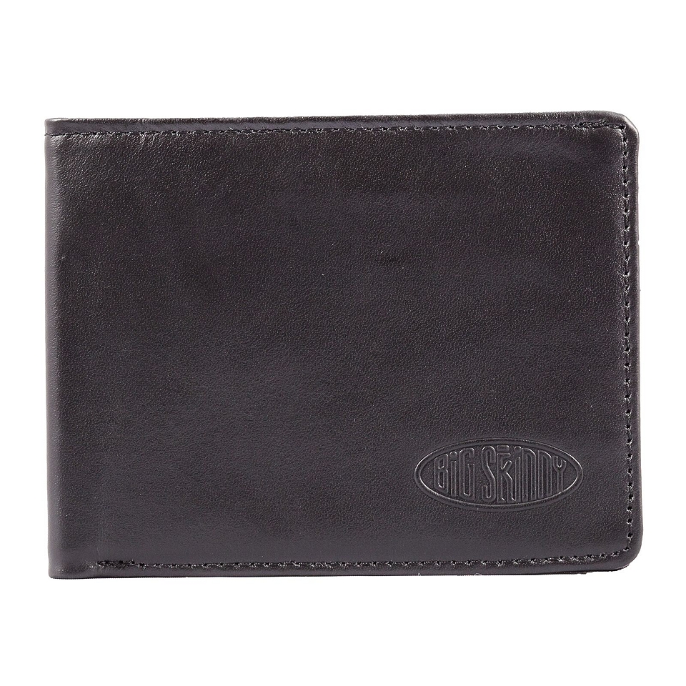 Big Skinny Leather Bifold Wallet, Mens