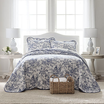 Toile Garden Bedspread Jcpenney, Jcpenney Bedding Sets