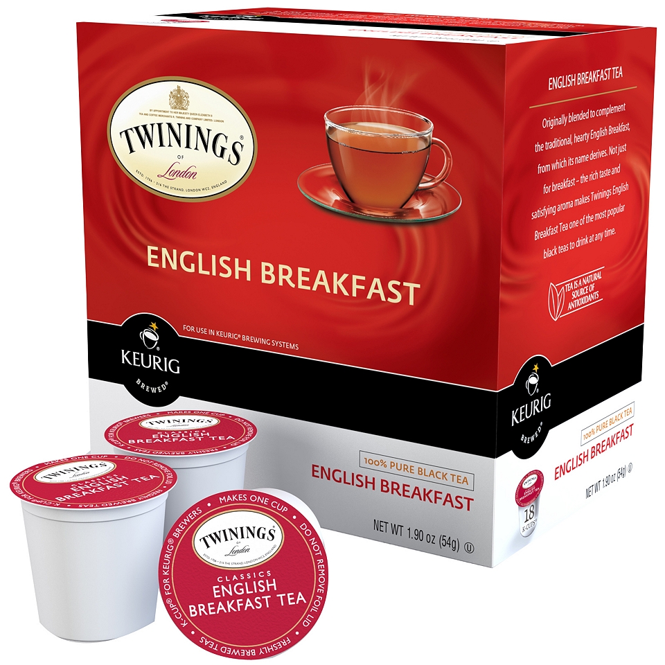 Keurig K Cup Twinings English Breakfast Tea Packs