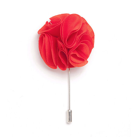 J.Ferrar Lapel Pin, One Size , Red