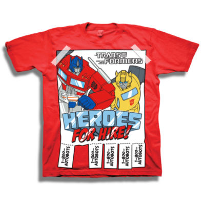 transformers graphic tees