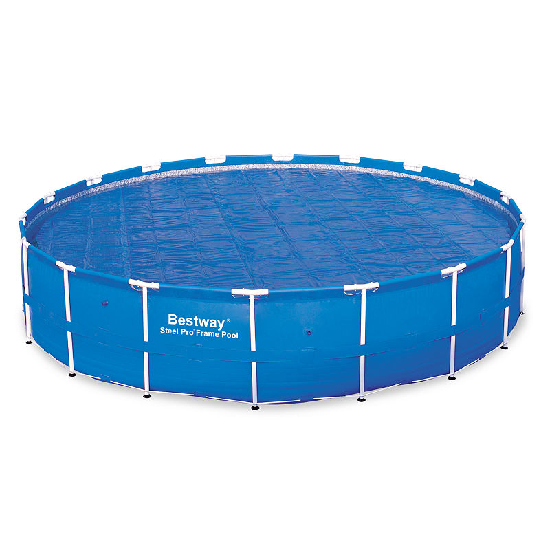 bestway flowclear 18 ft. round floating solar pool cover