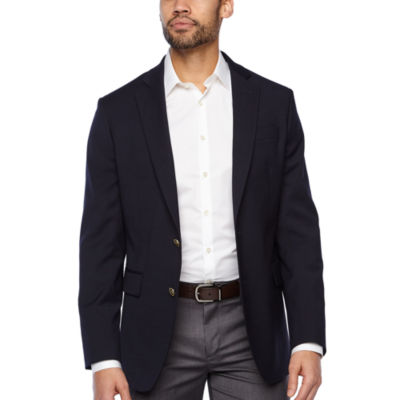 Stafford Hopsack Mens Classic Fit Blazer - JCPenney