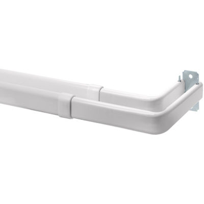 Bali Double Lock Seam Adjustable Curtain Rod Color White Jcpenney