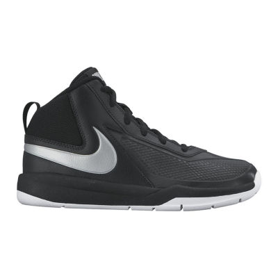 nike team hustle d7 black and white