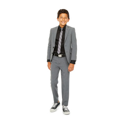 jcpenney charcoal suit