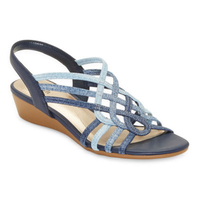 east 5th Womens Reno Wedge Sandals - JCPenney