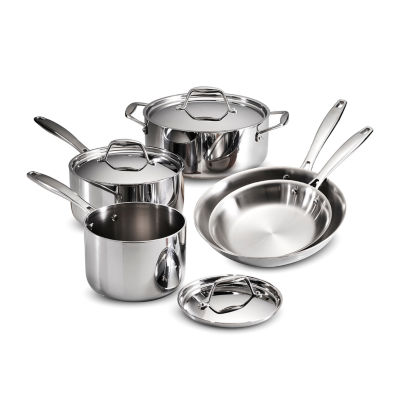 Tramontina Gourmet 8pc. TriPly Clad 18/10 Stainless Steel Induction