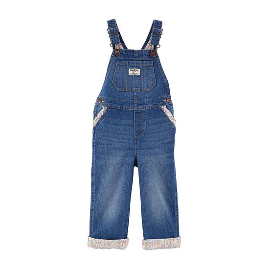 Oshkosh Baby Girls Overalls, Color: Blue - JCPenney