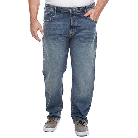 The Foundry Big & Tall Supply Co. Mens Stretch Straight Relaxed Fit Jean