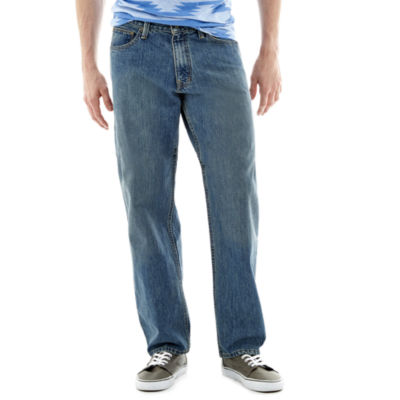 men's loose straight jeans