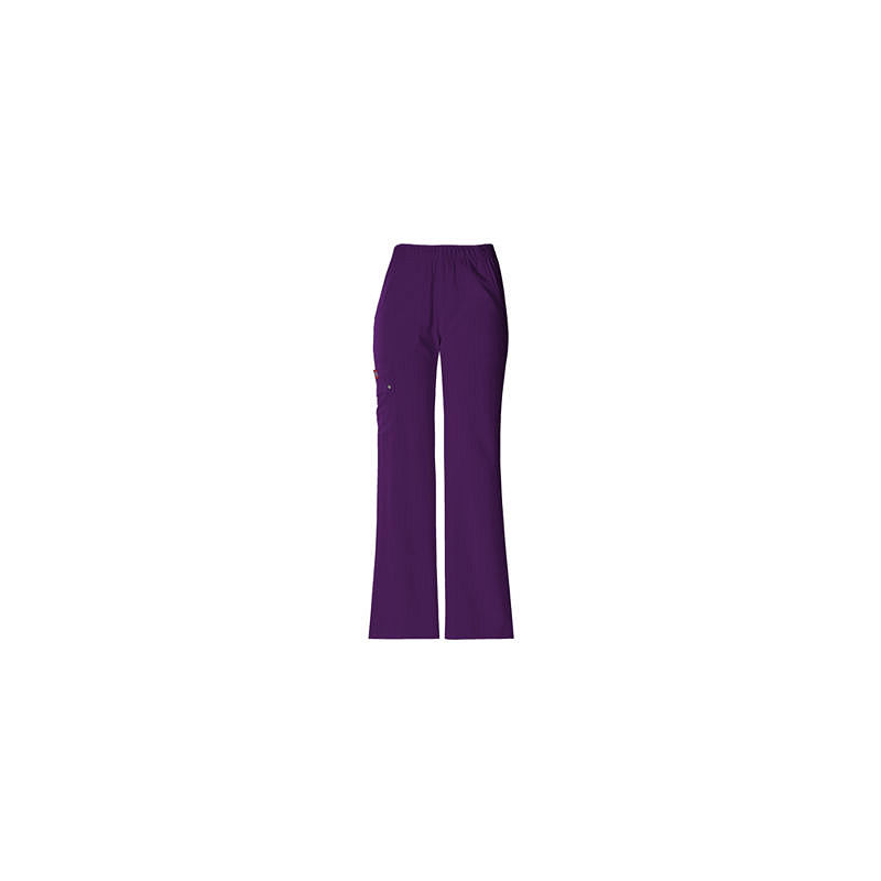 Dickies 82012 Womens Pull-On Scrub Pants-Junior Plus, Size 3X-Large, Purple