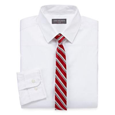 Van Heusen Flex Boys Shirt + Tie Set 420 Reg & HuskyJCPenney, Color