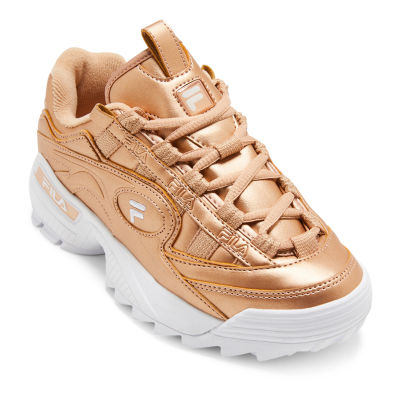 fila rose gold sneakers