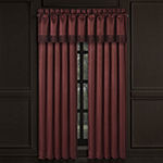 Five Queens Court Chianti Rod Pocket Waterfall Valance