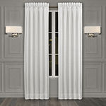 Queen Street Elegante Energy Saving Light-Filtering Rod Pocket Set of 2 Curtain Panel