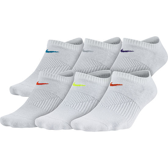 Nike 6 Pack No-Show Socks - Womens