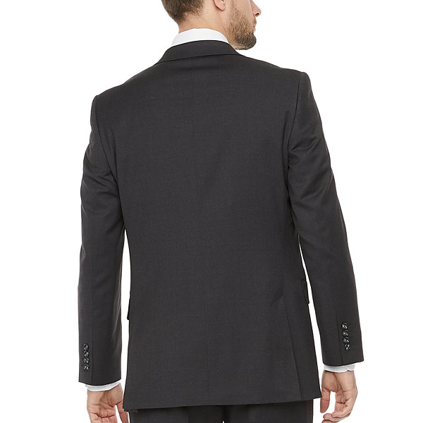 Stafford Super Suit Charcoal Mens Classic Fit Suit Jacket