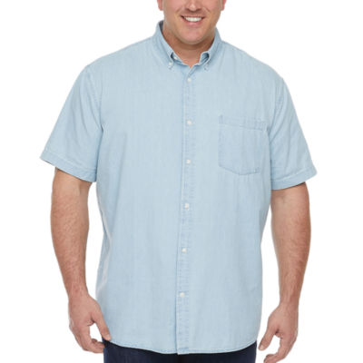 big and tall short sleeve button up shirts