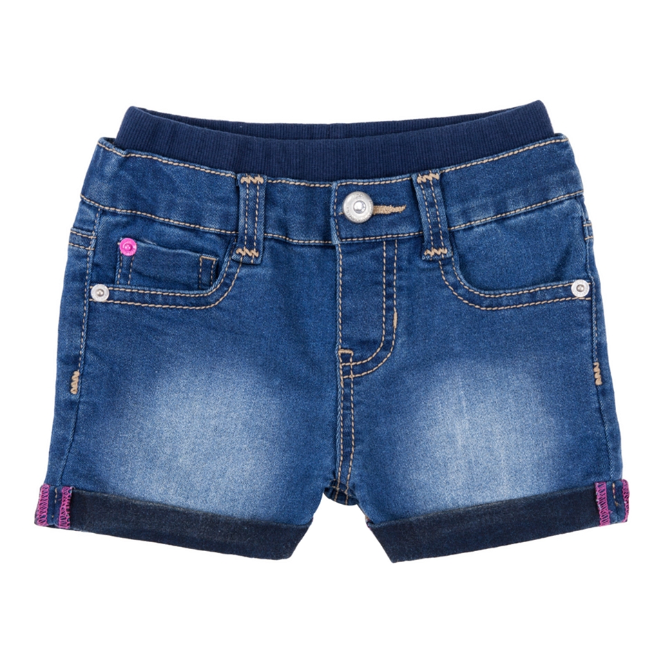 Lee Embroidered Butterfly Shorts   Girls 12m 4y, Blue, Blue, Girls