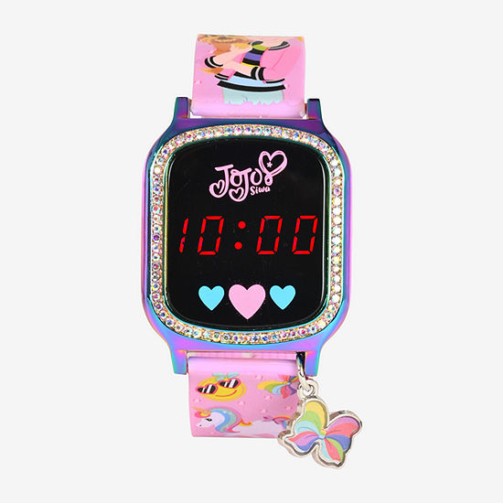 JoJo Siwa Girls Digital Multicolor Strap Watch Joj4268jc