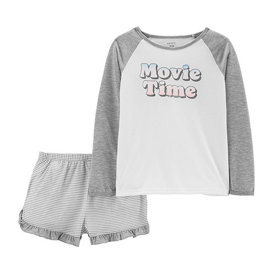 Carter's Little & Big Girls 2-pc. Shorts Pajama Set